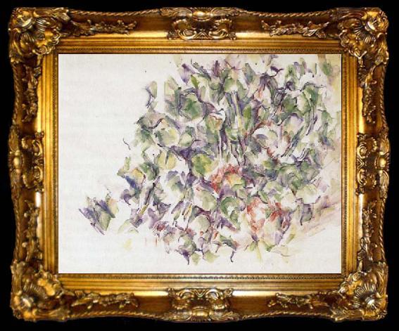 framed  Paul Cezanne Foliage, ta009-2